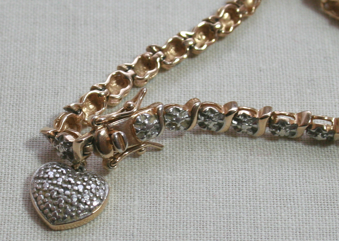 Sterling Silver Bracelet and Chain