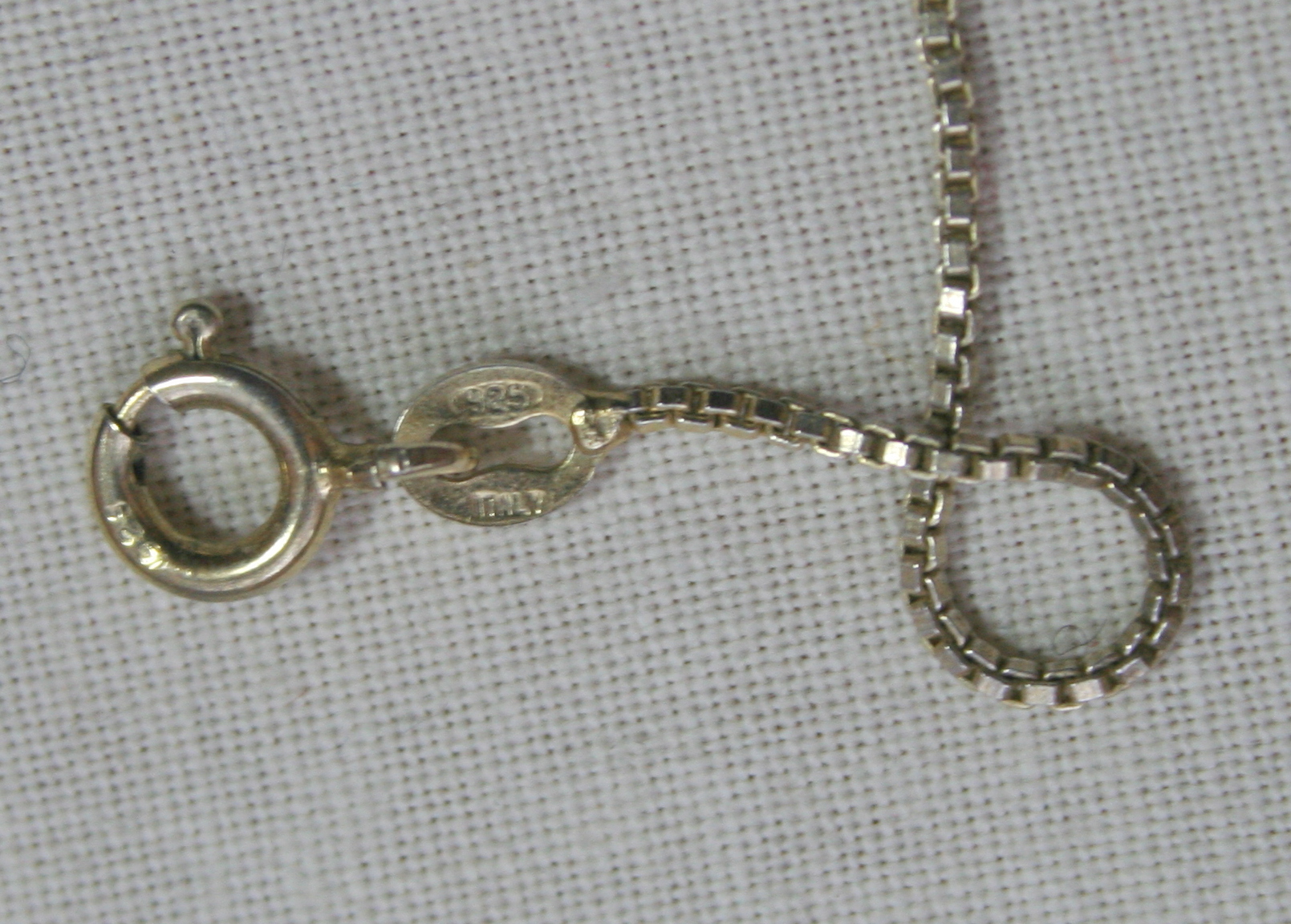Sterling Silver Bracelet and Chain