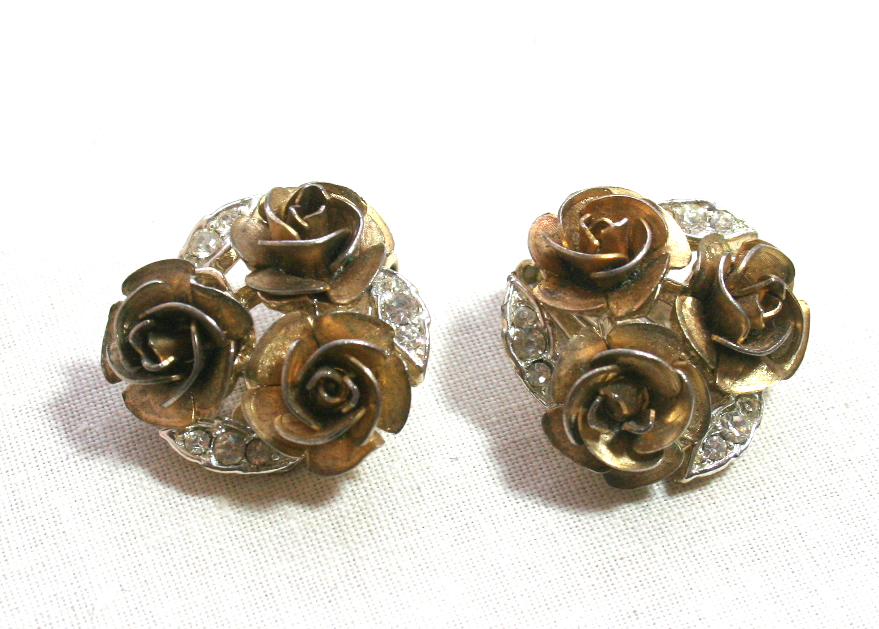 Vintage Earrings and Crystal Costume Jewelry