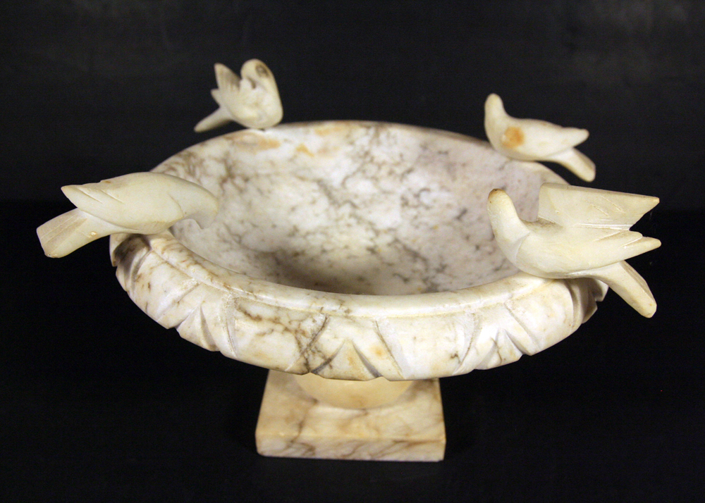 Carved Marble Tazza