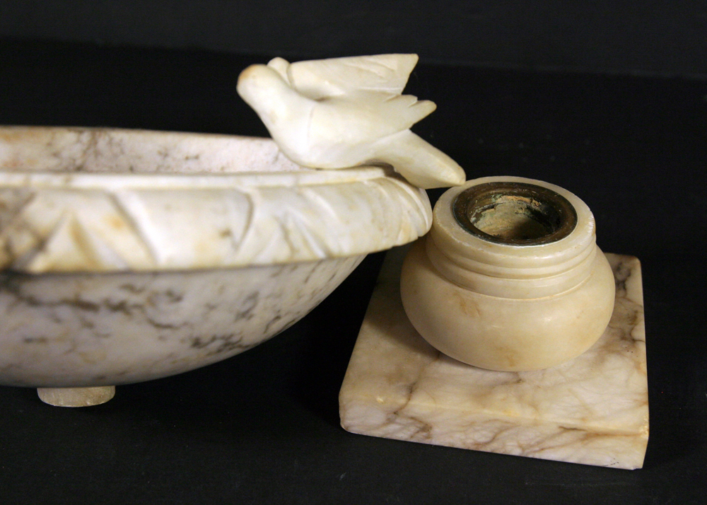 Carved Marble Tazza