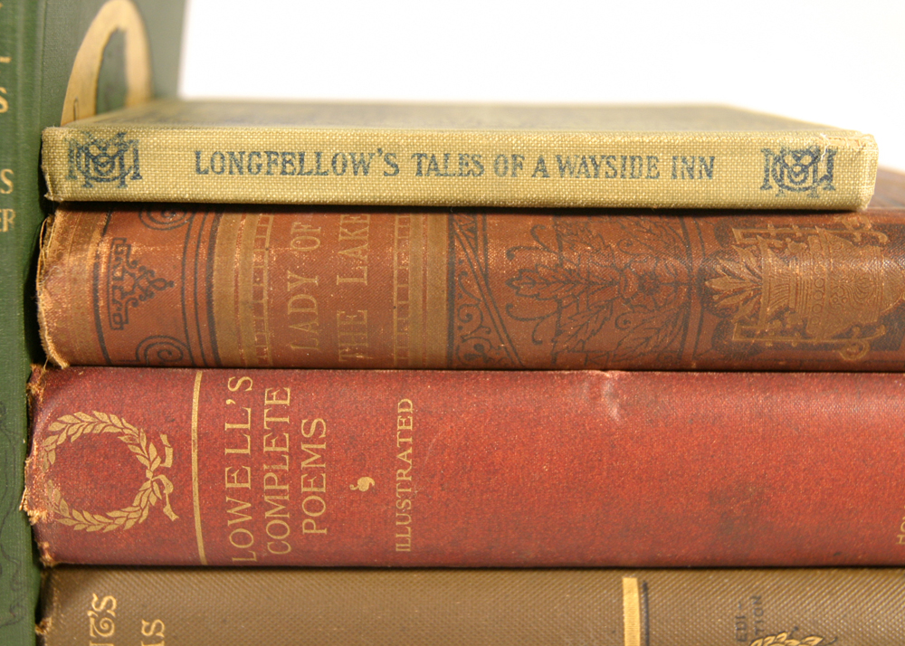 Antique Books of Poetry