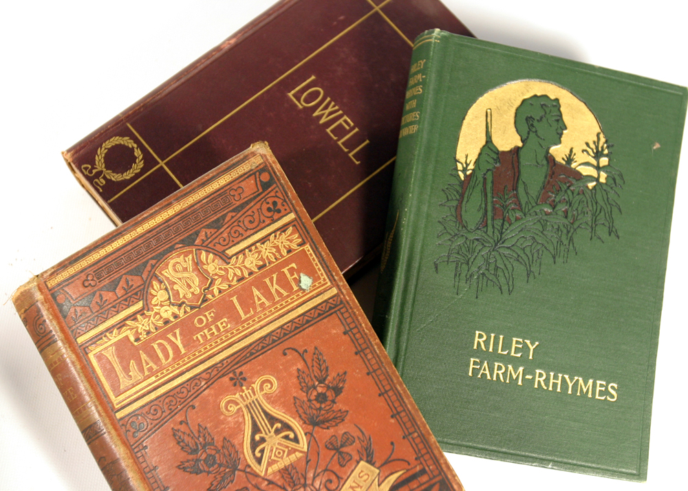 Antique Books of Poetry