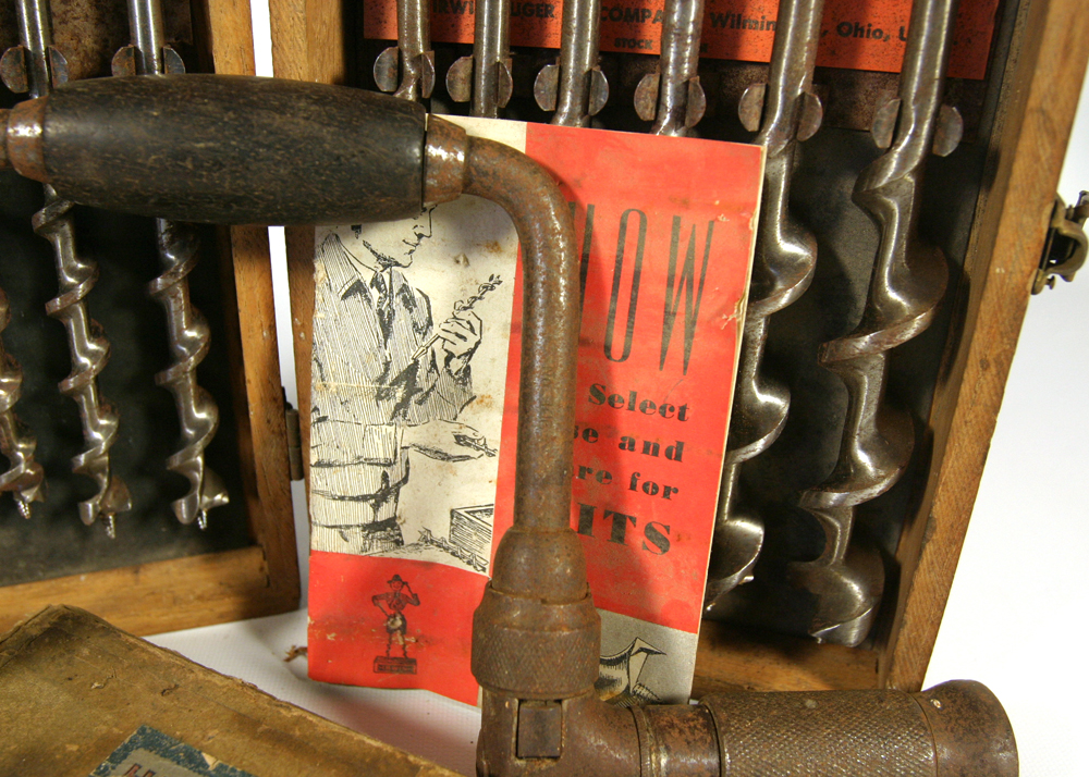 Irwin Augar Company Drill Bits and Heller Files