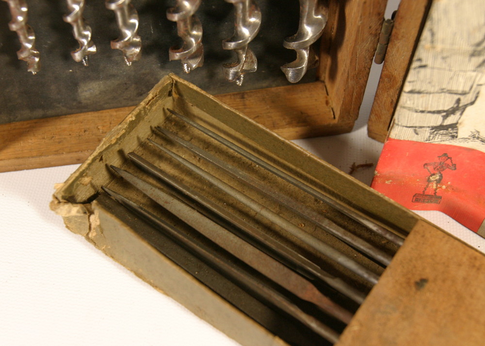 Irwin Augar Company Drill Bits and Heller Files