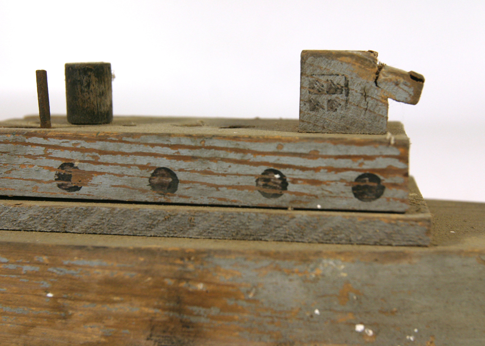 Vintage Wooden Toy Ships