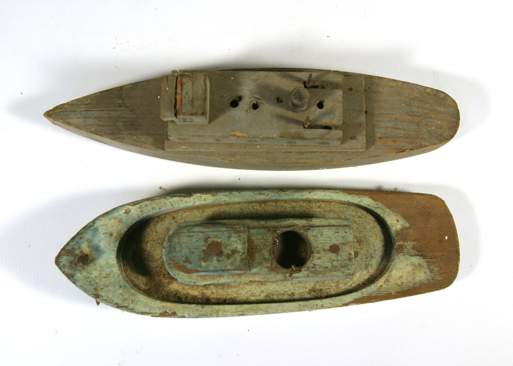 Vintage Wooden Toy Ships
