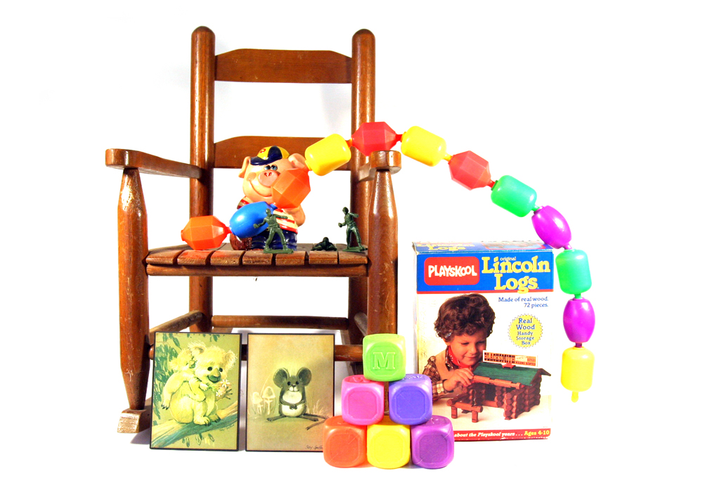 Vintage Children's Toys and Decor