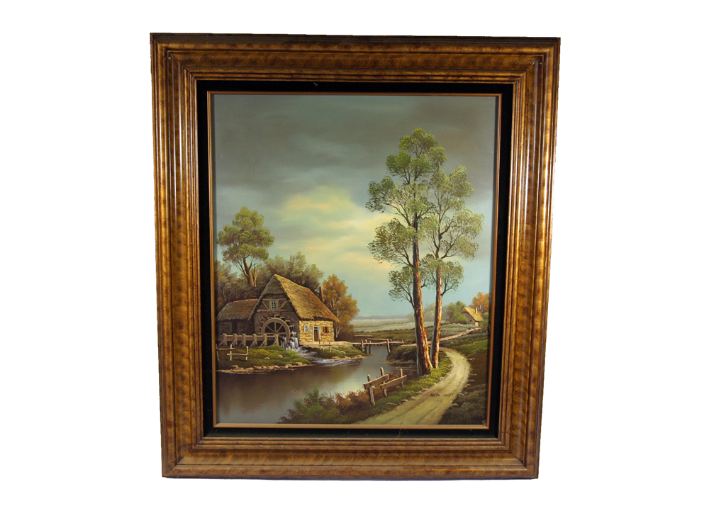 Original Oil on Canvas by Ralph Scott