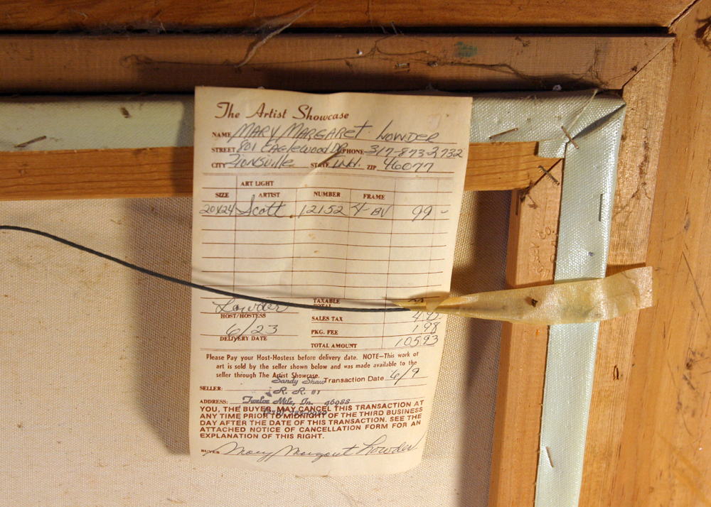 Original Oil on Canvas by Ralph Scott