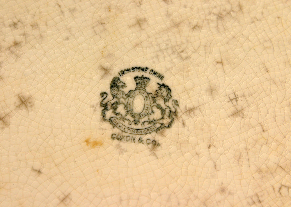 Ironstone Platter by Coxon & Co.