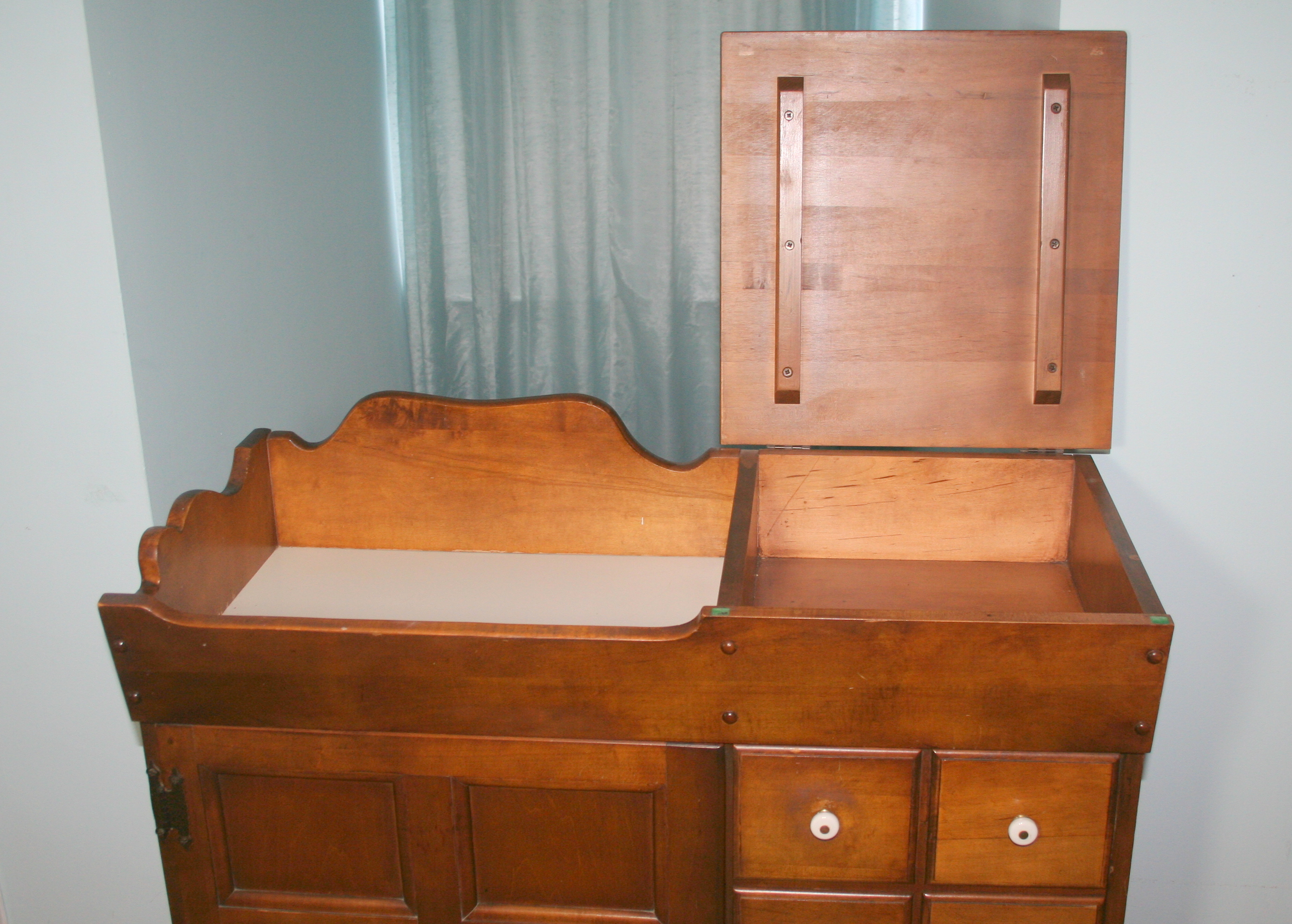 Mid-Century Dry Sink Cabinet