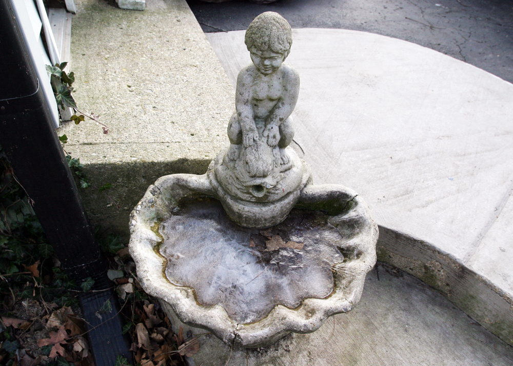 Cement Fountain