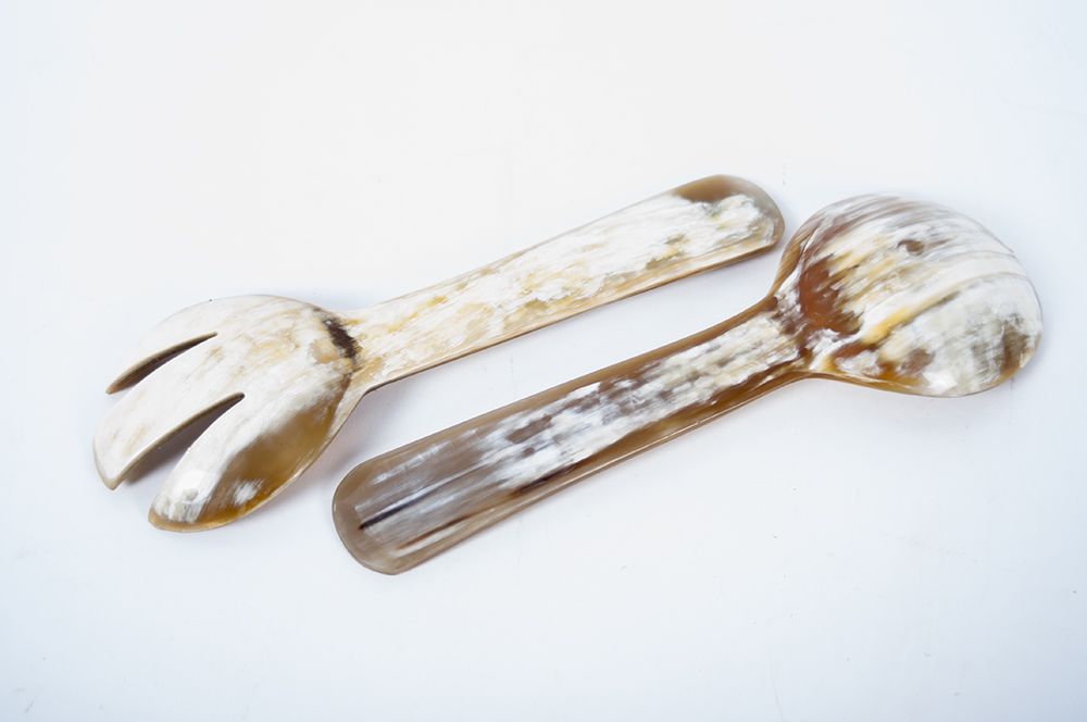 African Animal Horn Salad Set