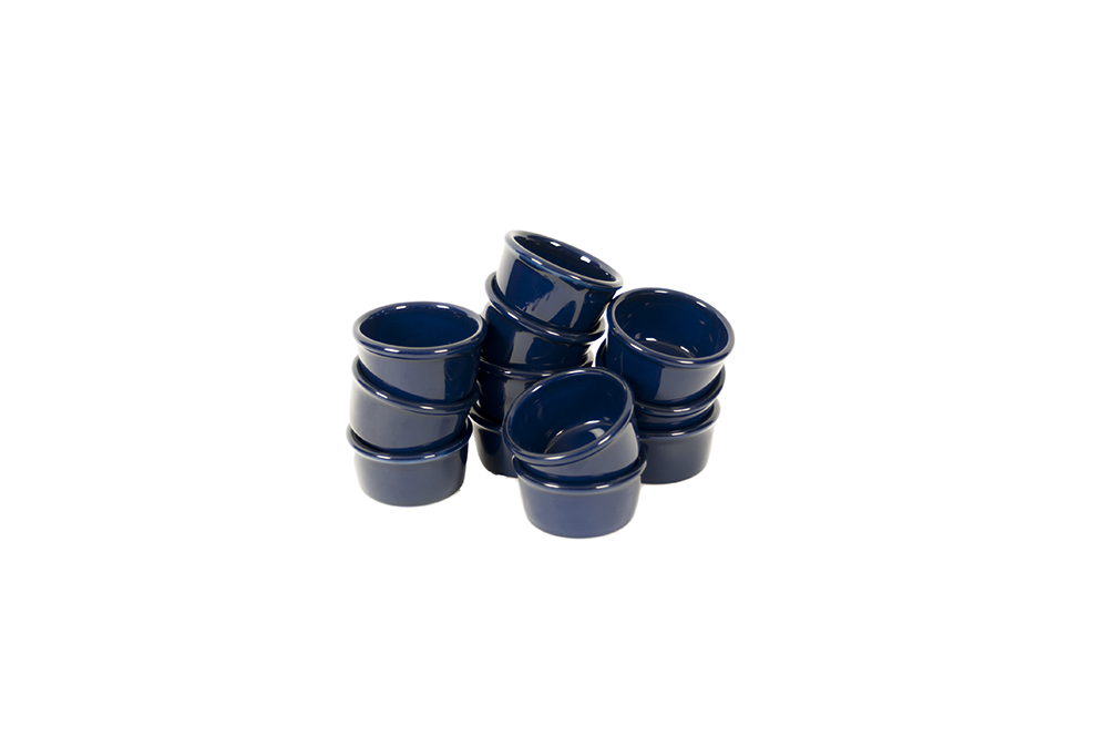 Set of Chantal Cobalt Blue Ramekins