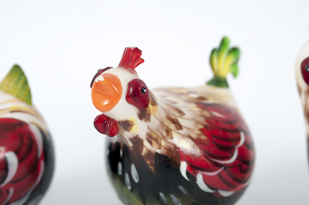 Gallo Mini Red Rocking Roosters