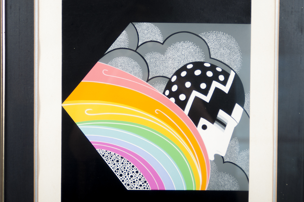 Erté  "Tempest" Signed Serigraph