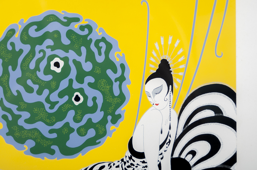 Erté  "Selection of a Heart" Signed Serigraph