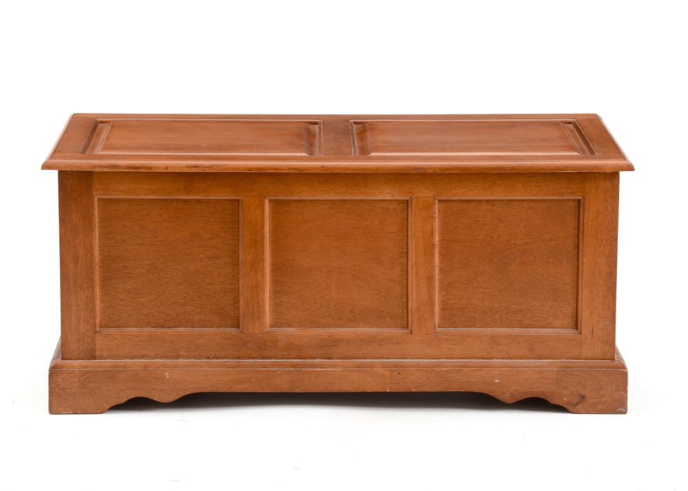 Paneled Blanket Chest