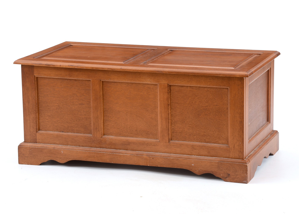 Paneled Blanket Chest