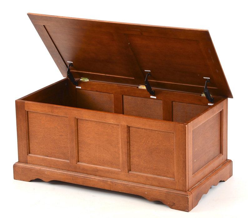 Paneled Blanket Chest