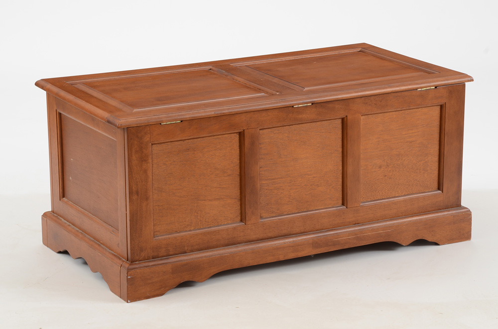 Paneled Blanket Chest