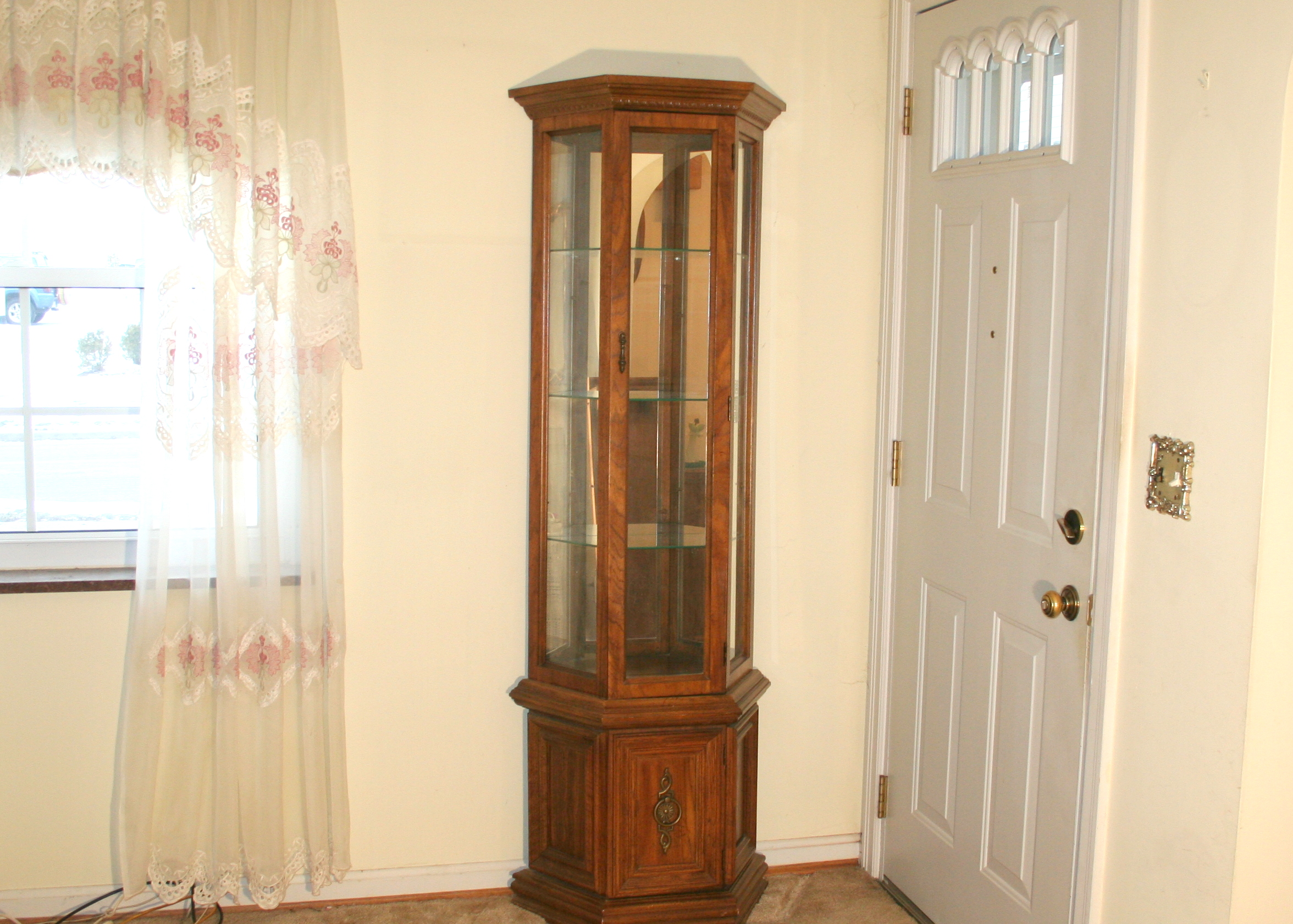 Lighted Curio Cabinet