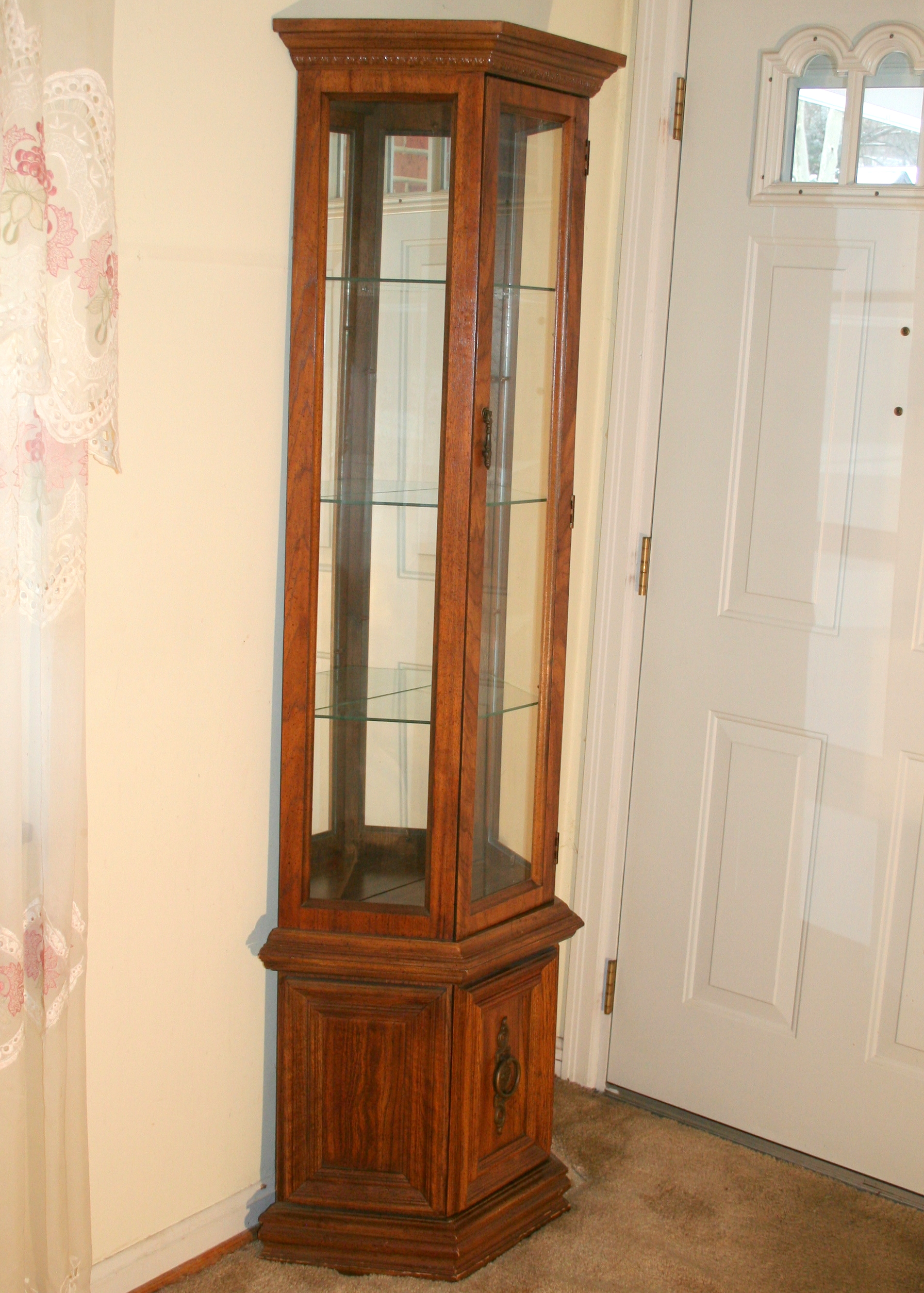 Lighted Curio Cabinet