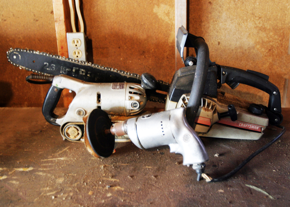 Trio of Handheld Power Tools