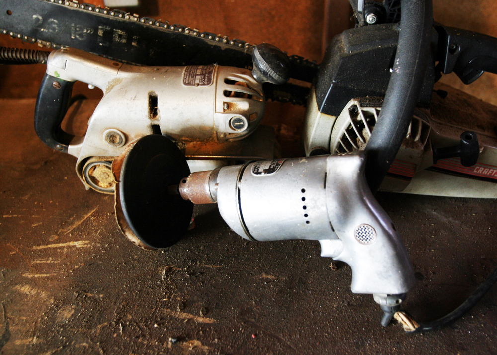 Trio of Handheld Power Tools