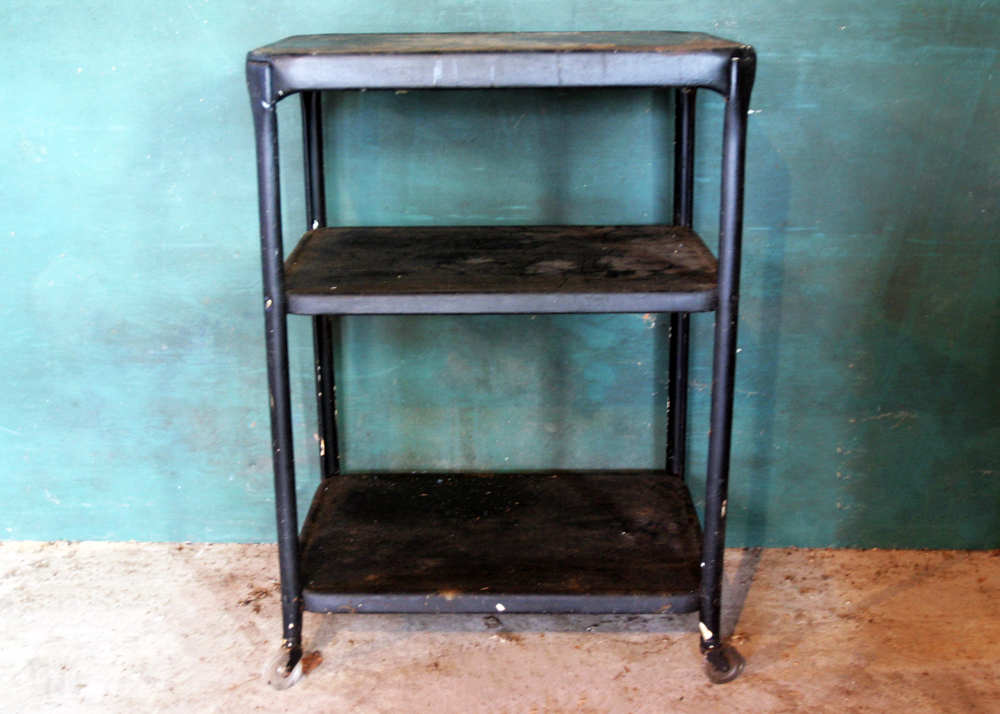 Three Tier Metal Cart