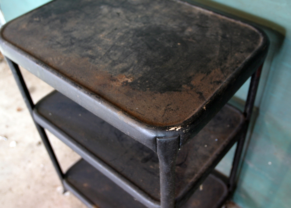 Three Tier Metal Cart