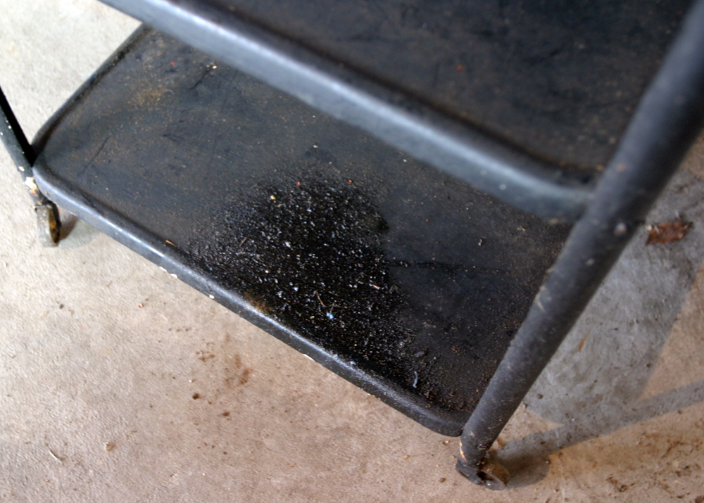 Three Tier Metal Cart