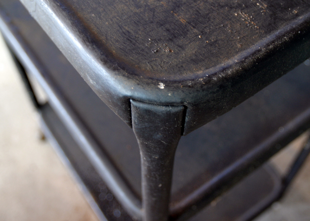 Three Tier Metal Cart