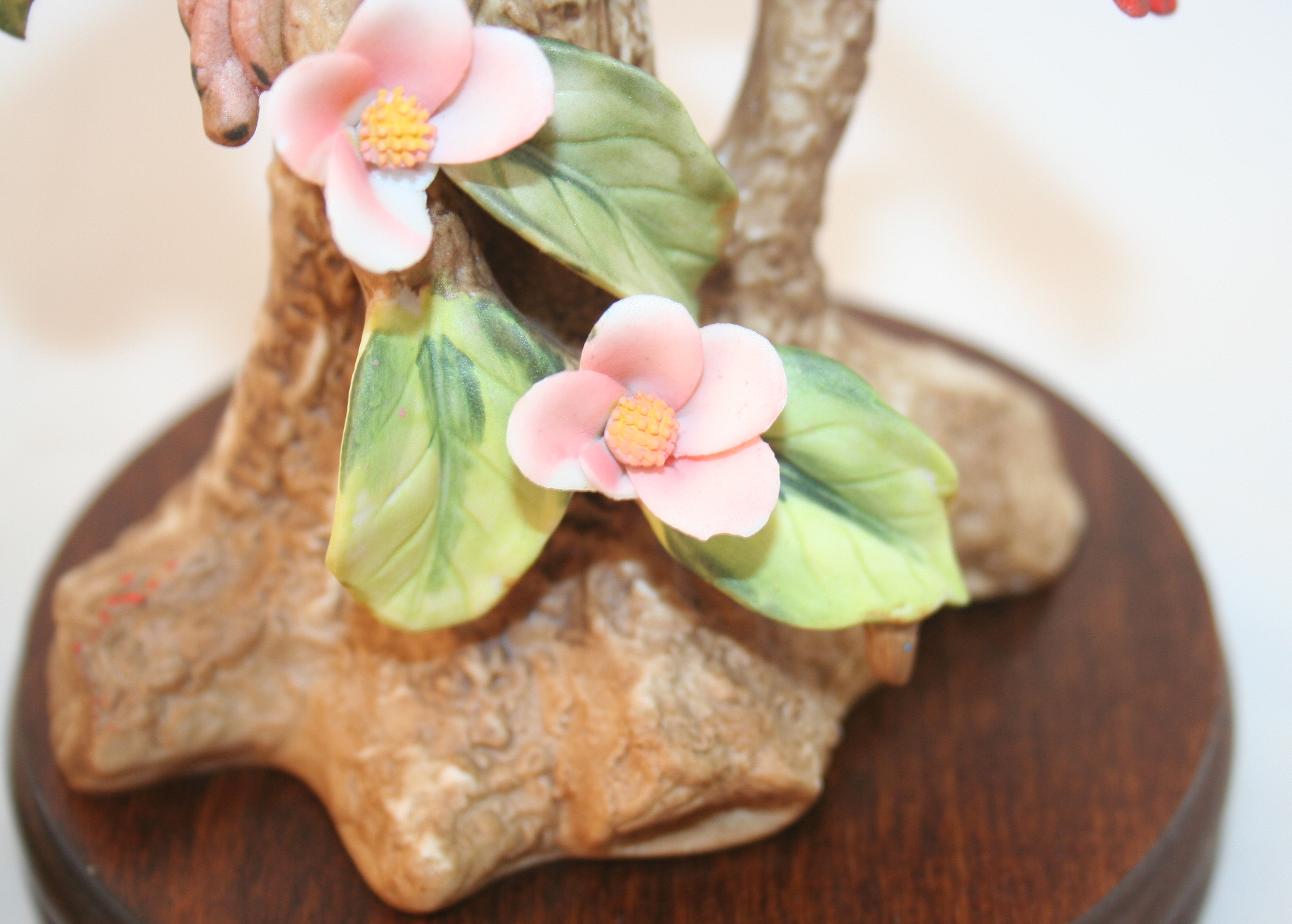 Gorham Hummingbird and Cardinals and Painted Ornament