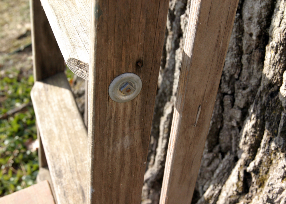 Wooden Ladder and Step Stool