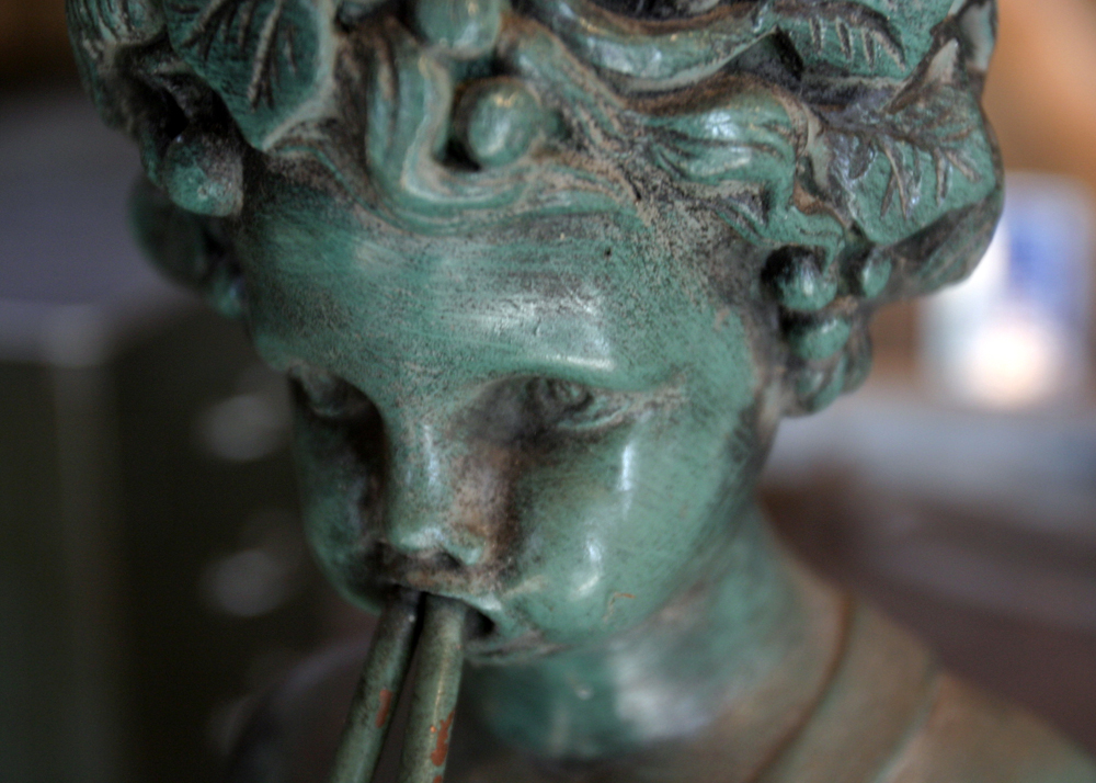 Cement Figural Fountain