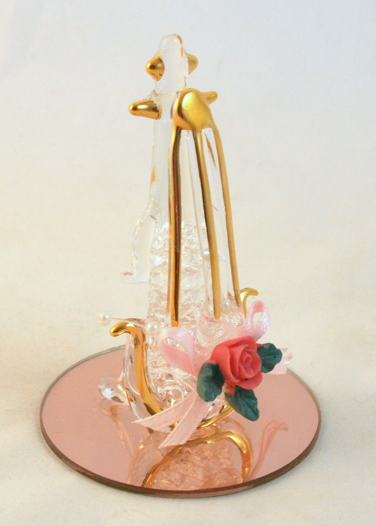 Miniature Spun Glass Decor Items