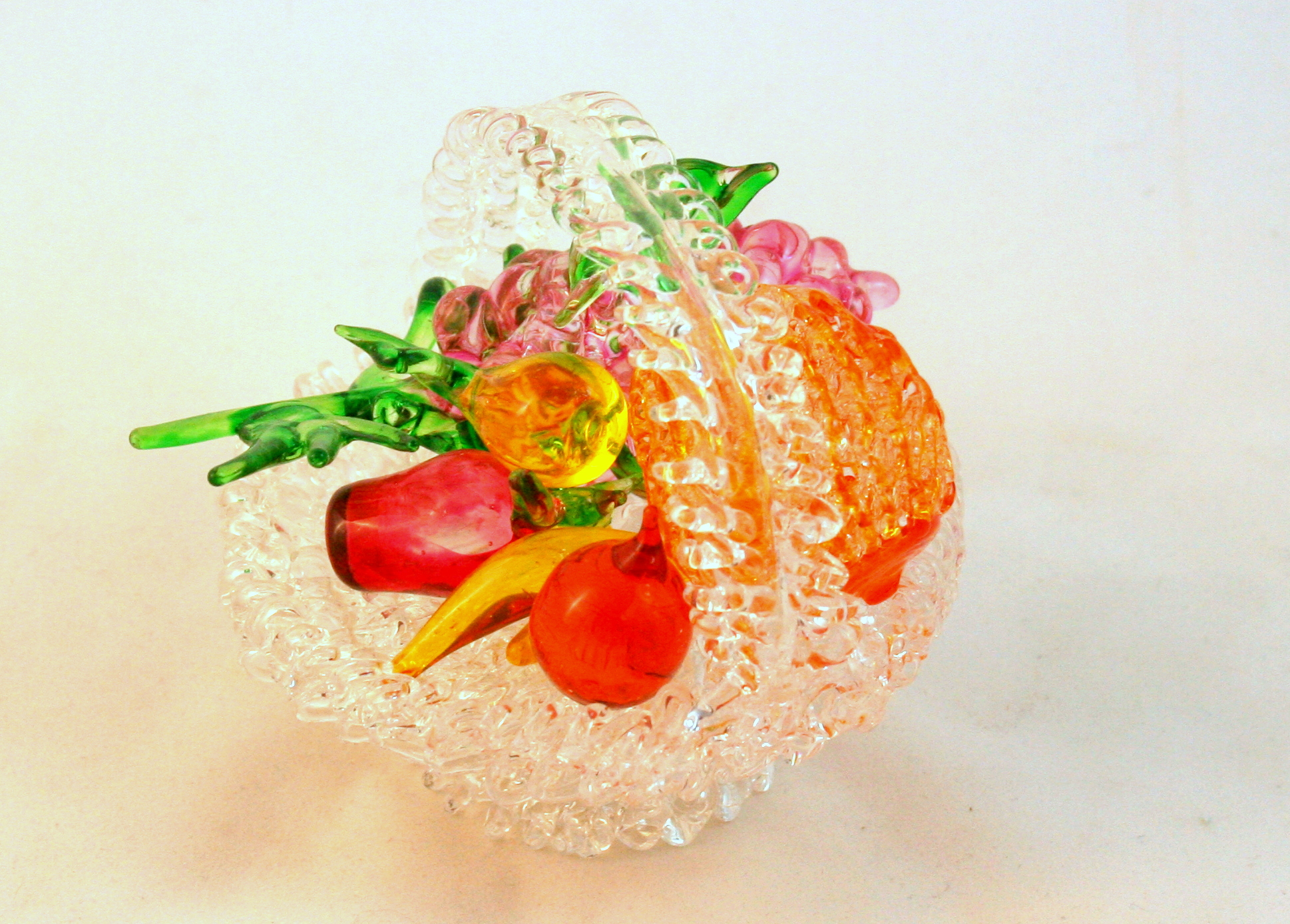 Miniature Spun Glass Decor Items