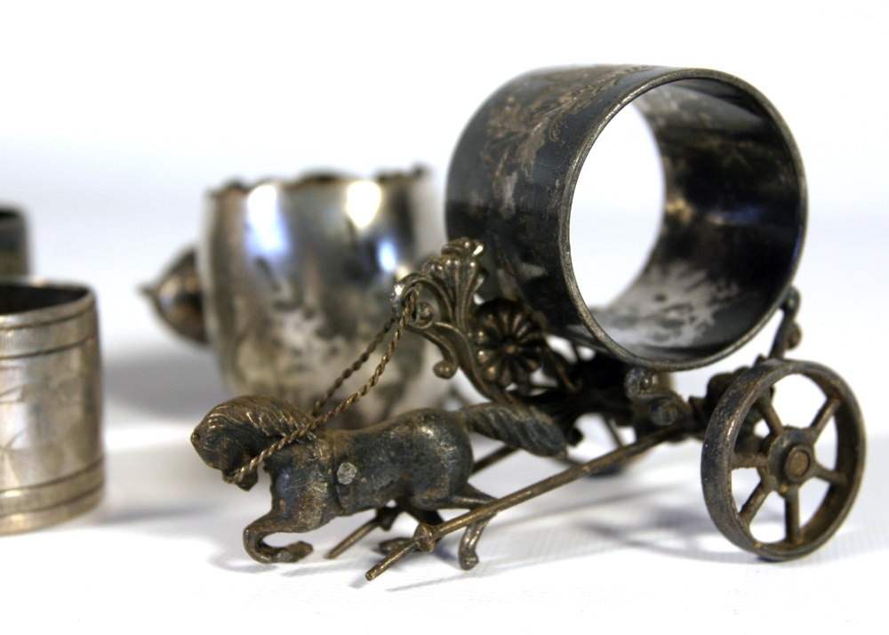Antique Napkin Ring Assortment