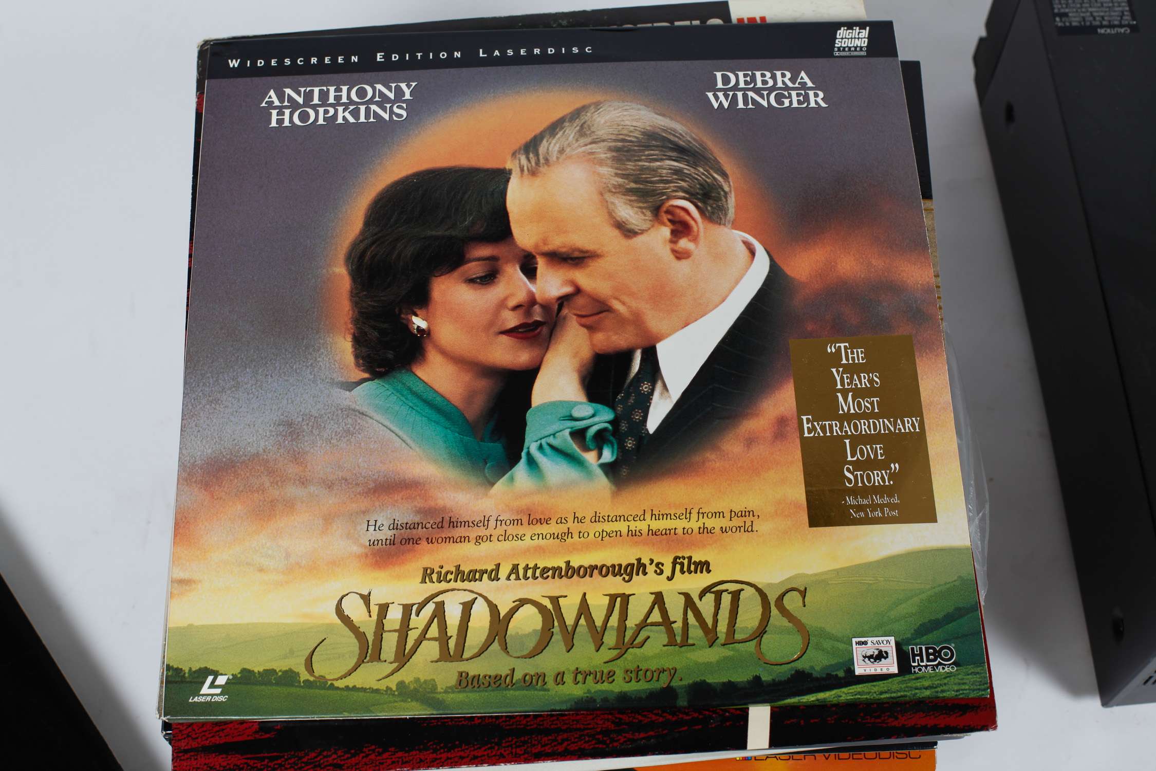 Sony Laser Disc Player and Collection of Laser Discs