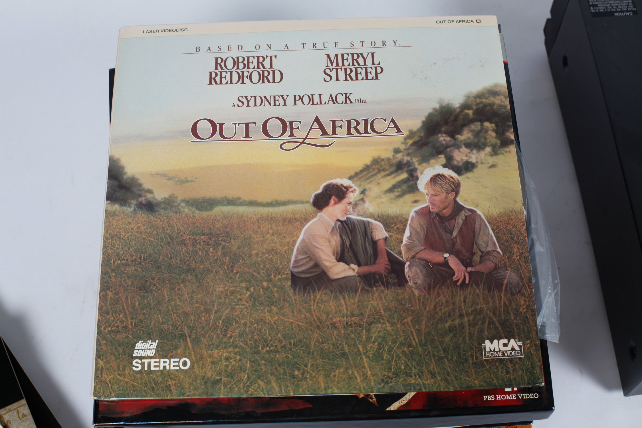 Sony Laser Disc Player and Collection of Laser Discs