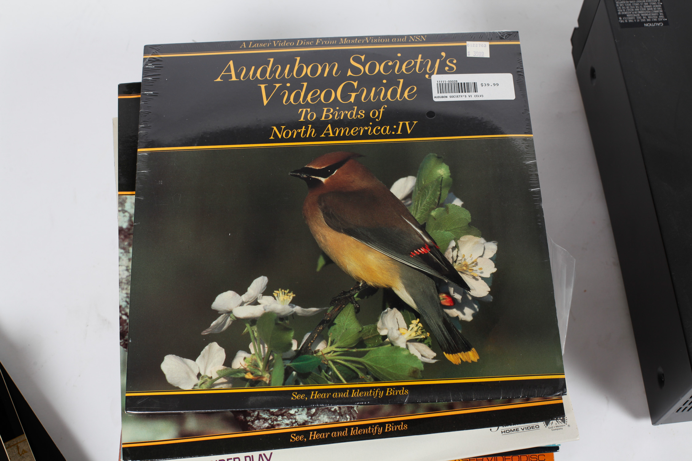 Sony Laser Disc Player and Collection of Laser Discs