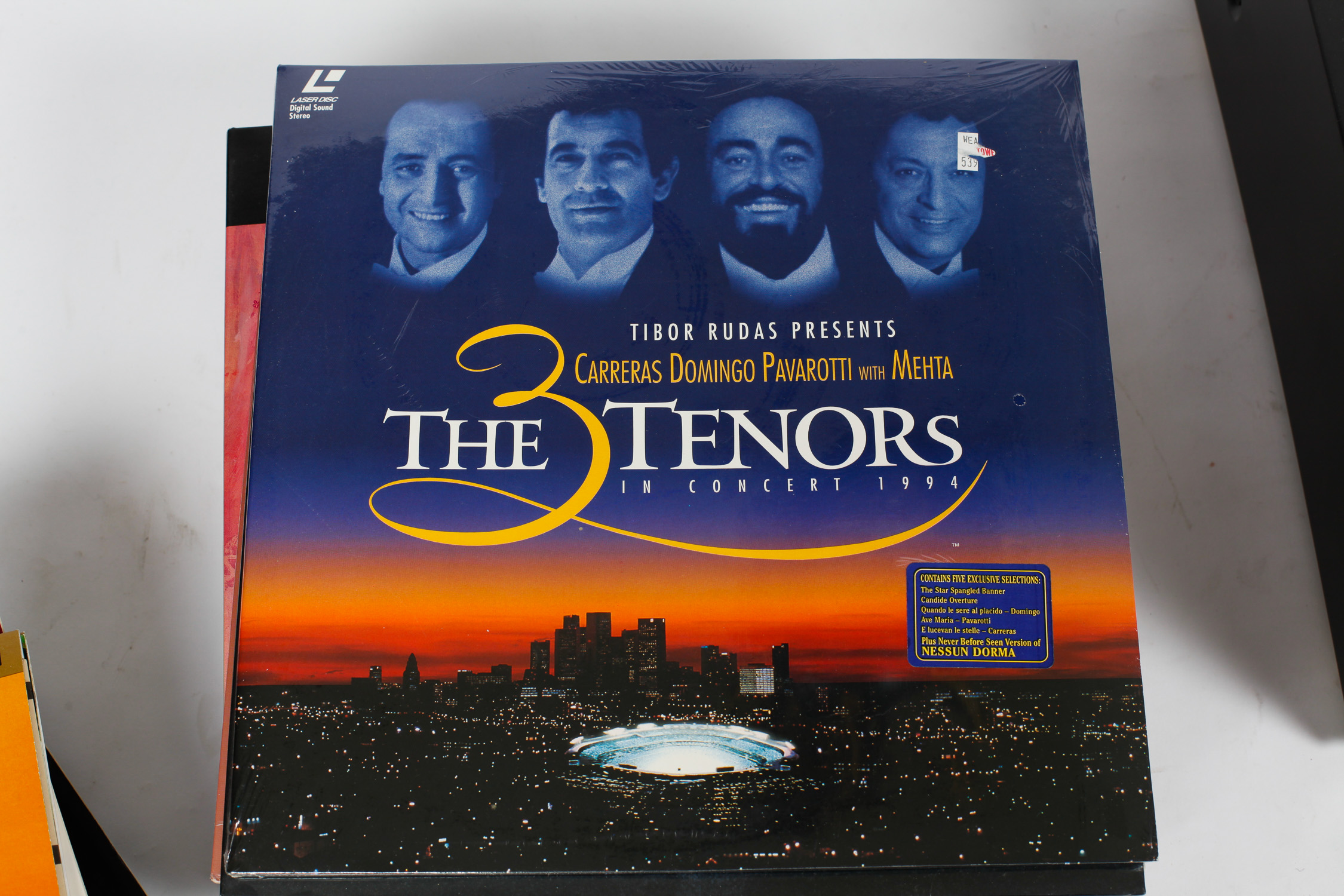 Sony Laser Disc Player and Collection of Laser Discs