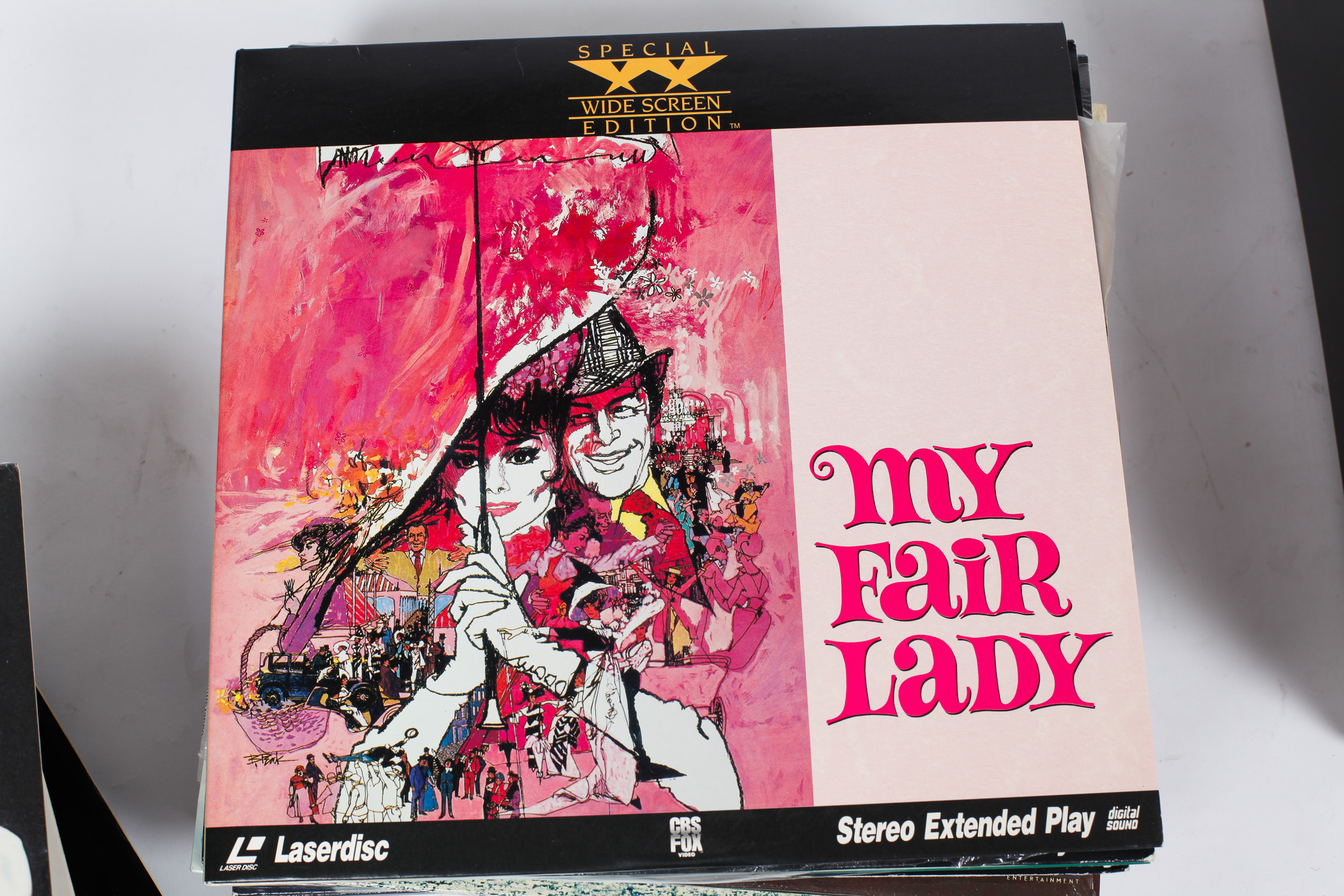 Sony Laser Disc Player and Collection of Laser Discs