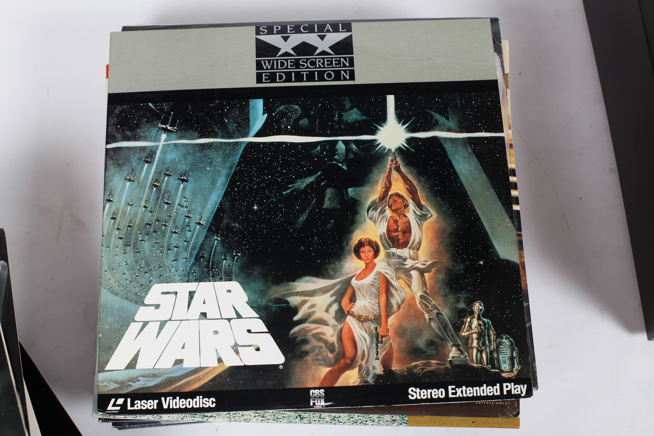 Sony Laser Disc Player and Collection of Laser Discs