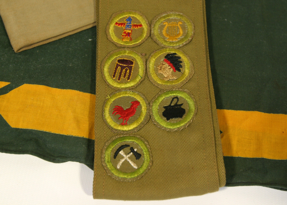 Collection of Boy Scout Items