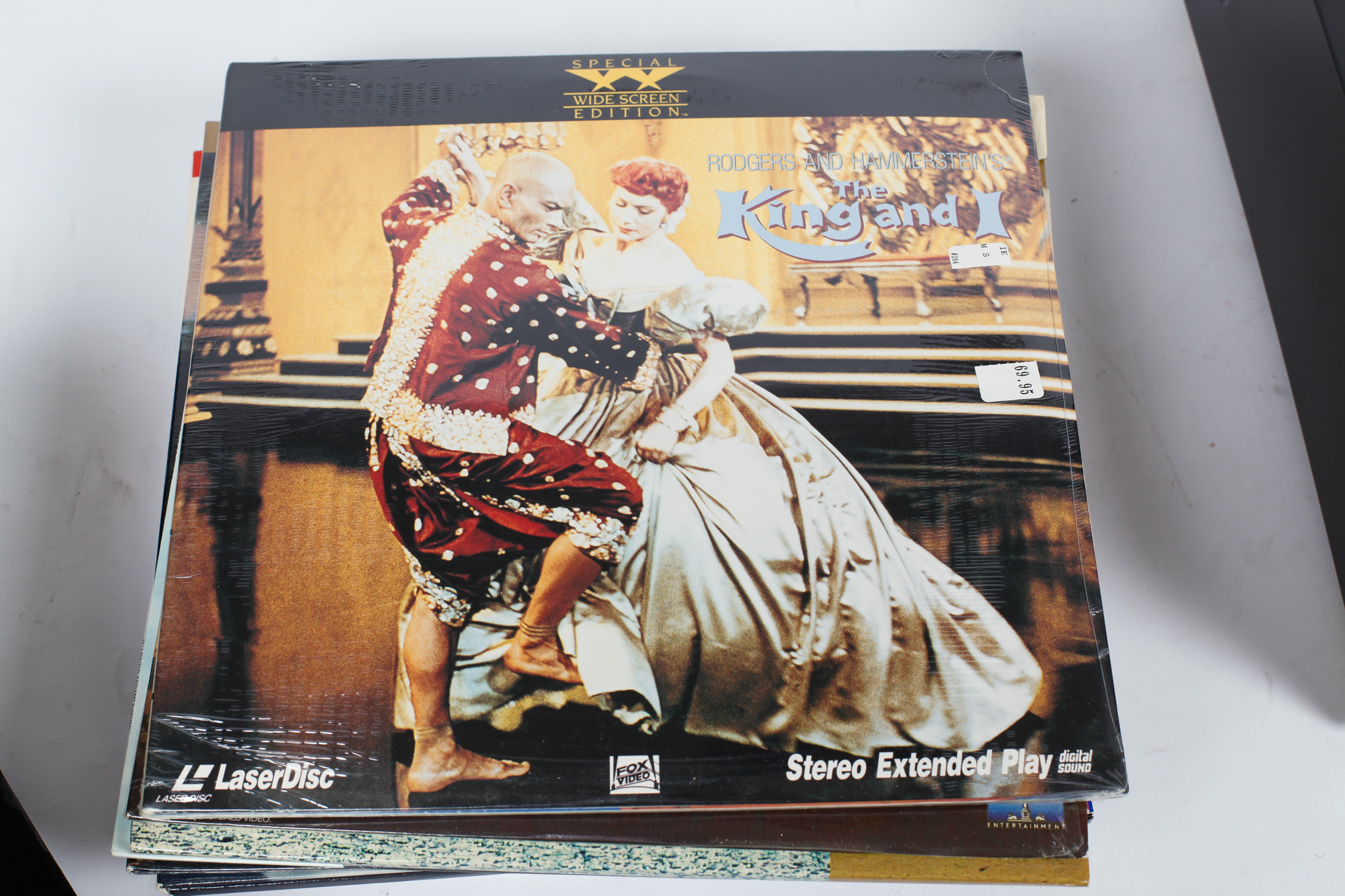 Sony Laser Disc Player and Collection of Laser Discs