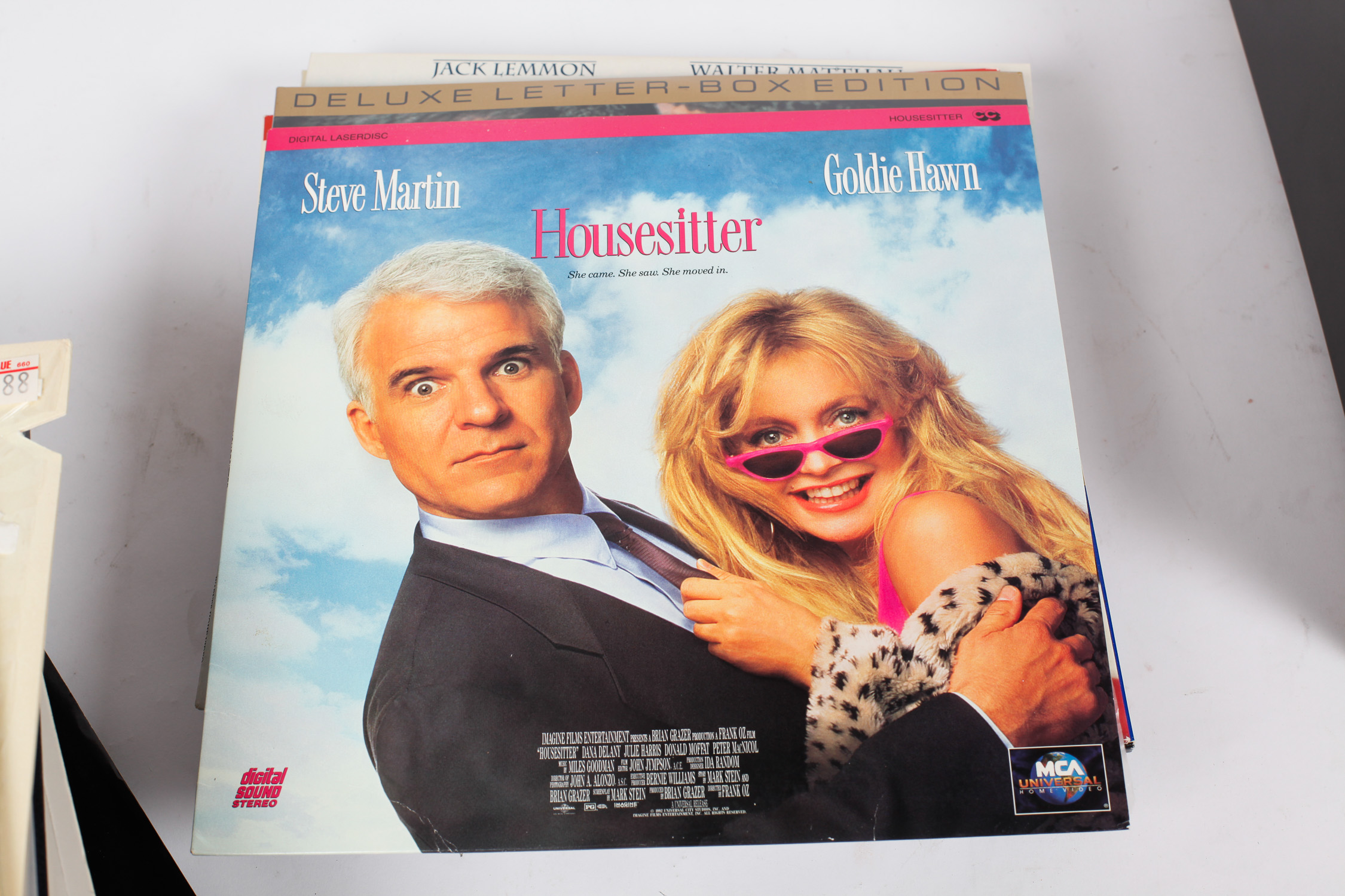 Sony Laser Disc Player and Collection of Laser Discs