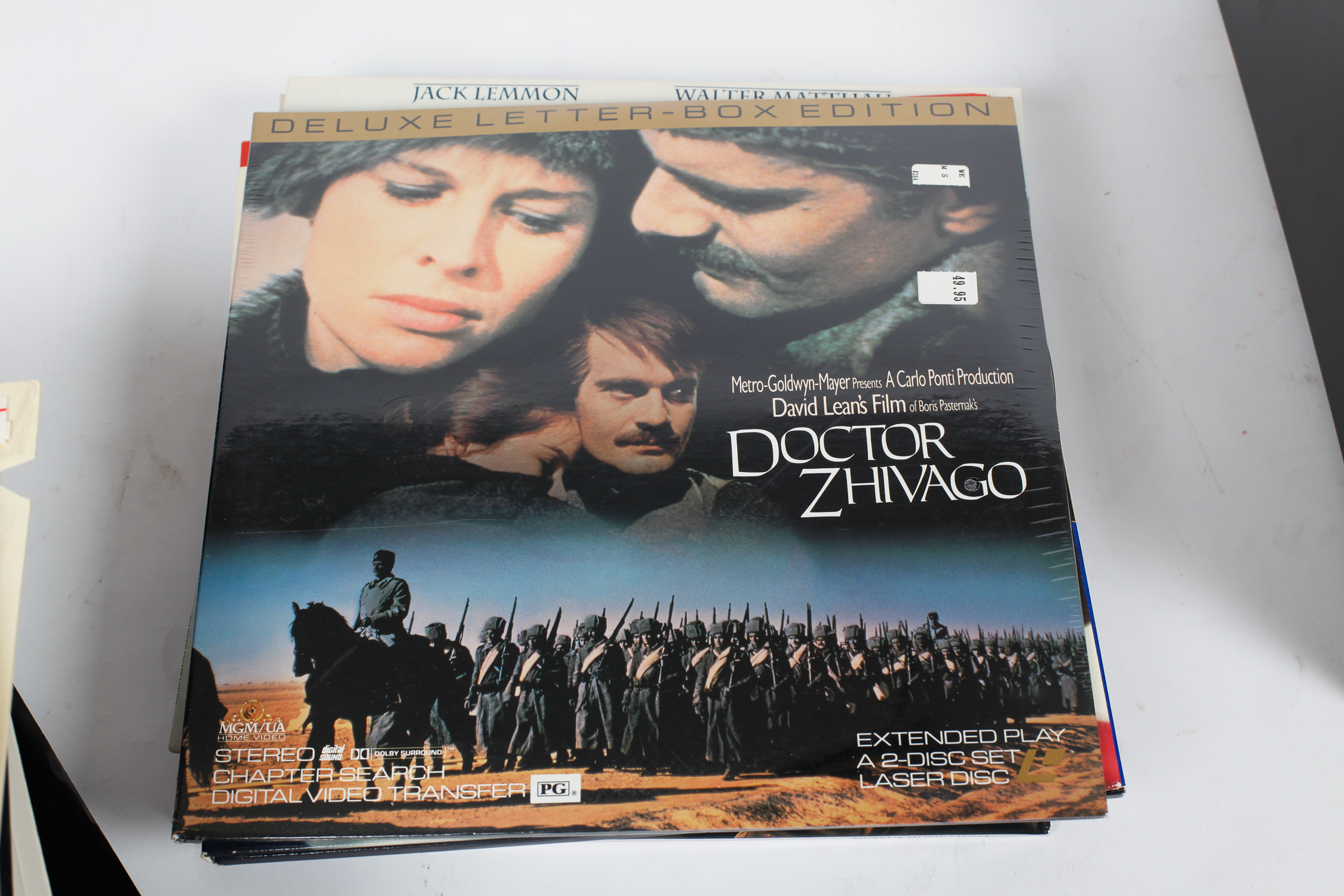 Sony Laser Disc Player and Collection of Laser Discs